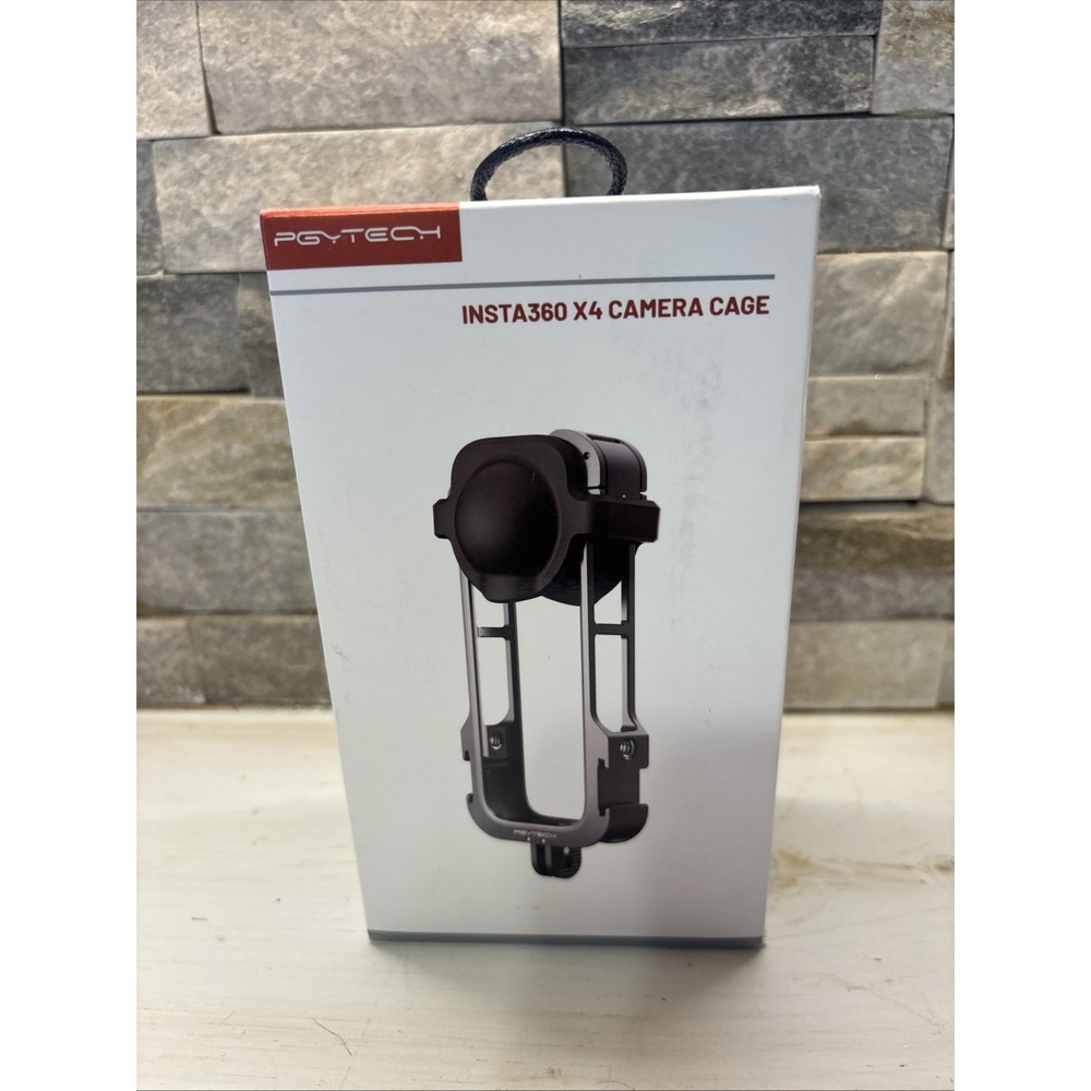 PGYTECH Camera Cage‎ for Insta360 X4. Aluminum Alloy Protective Case